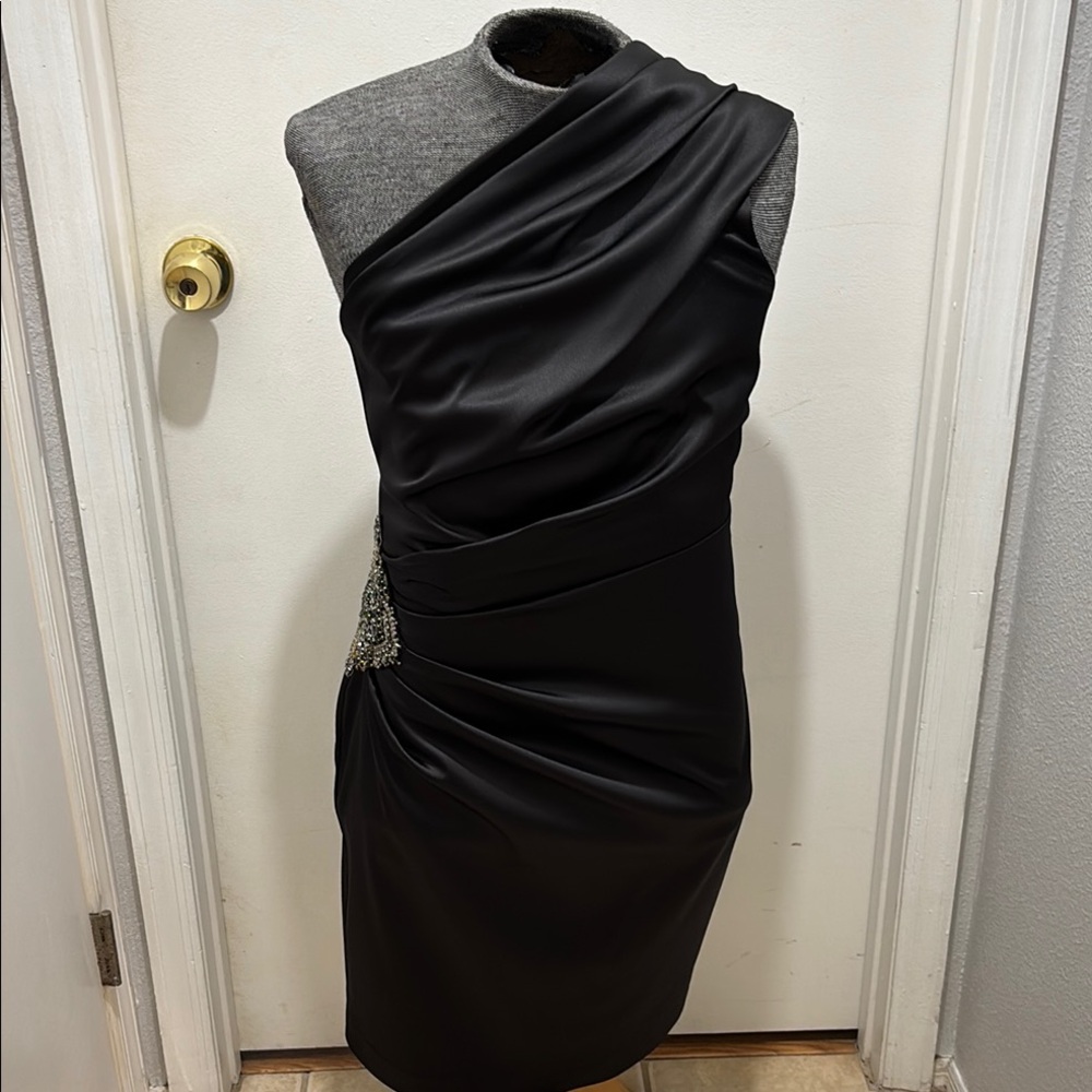 Eliza J One Shoulder Cocktail Dress